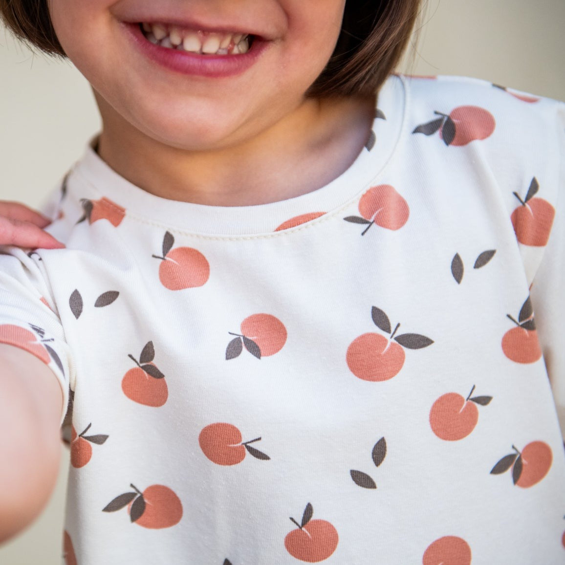 Camiseta melocotones