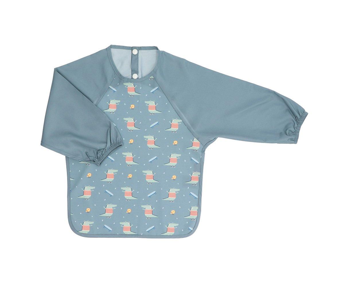 Origami silicone bib