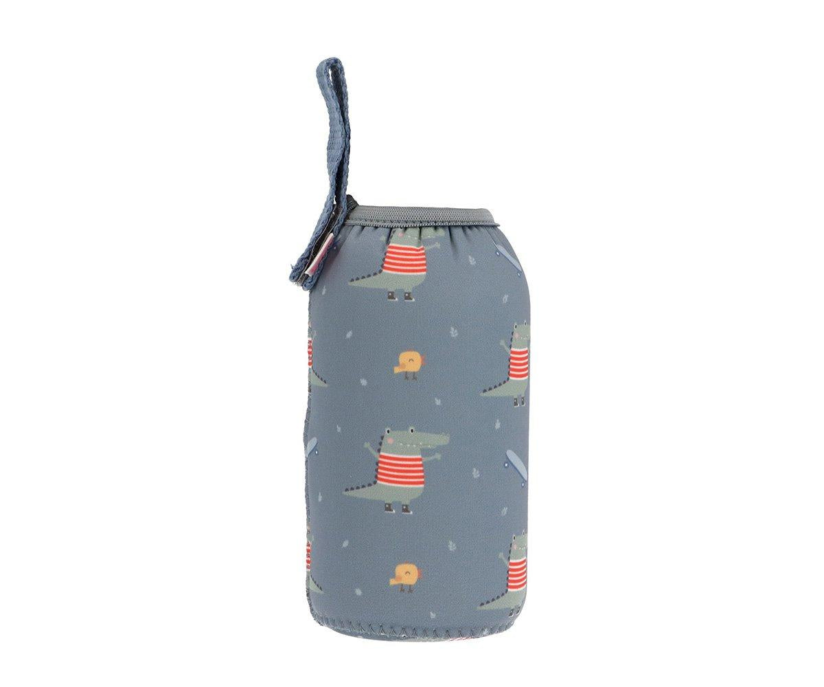 Botella de acero con funda Croc 500 ml.