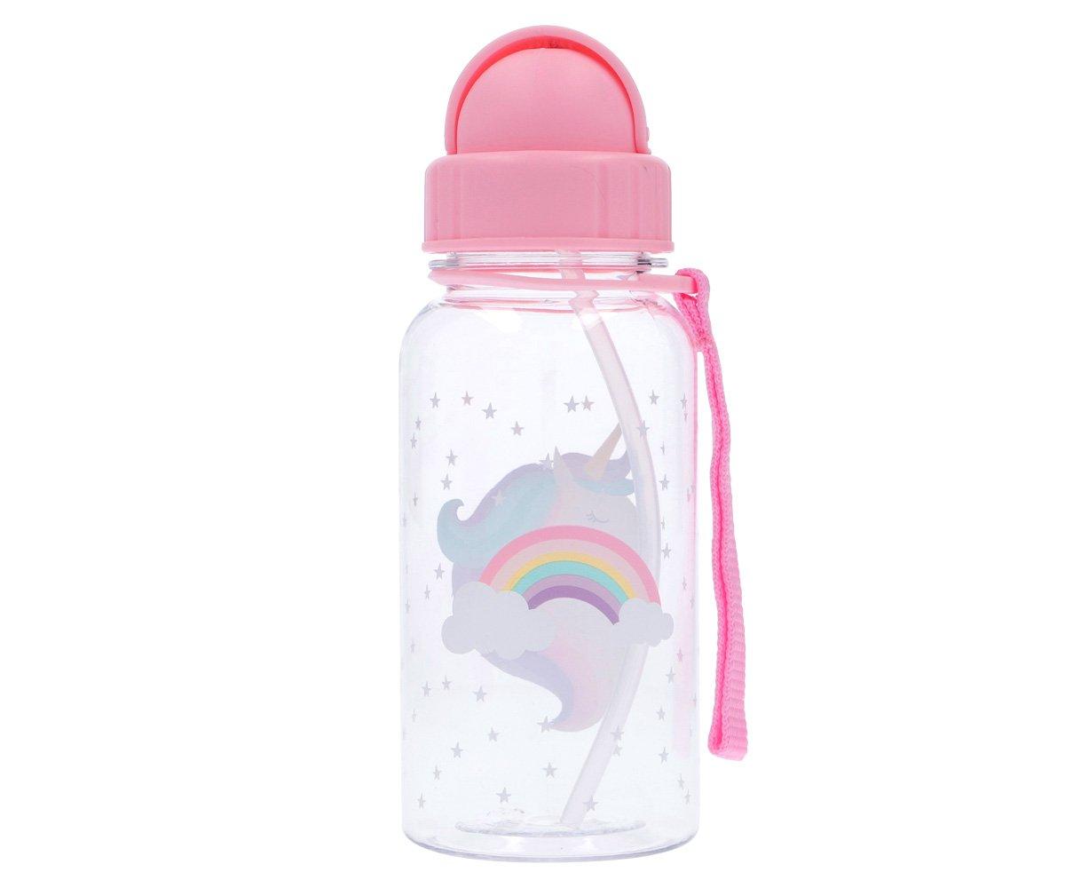 Botella de plástico Unicornio