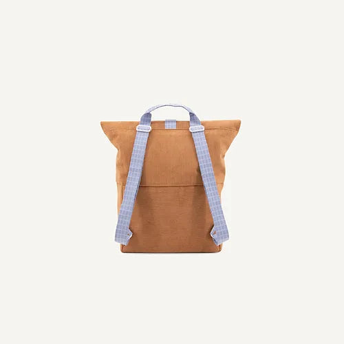Mochila de pana color marrón Sticky Lemon