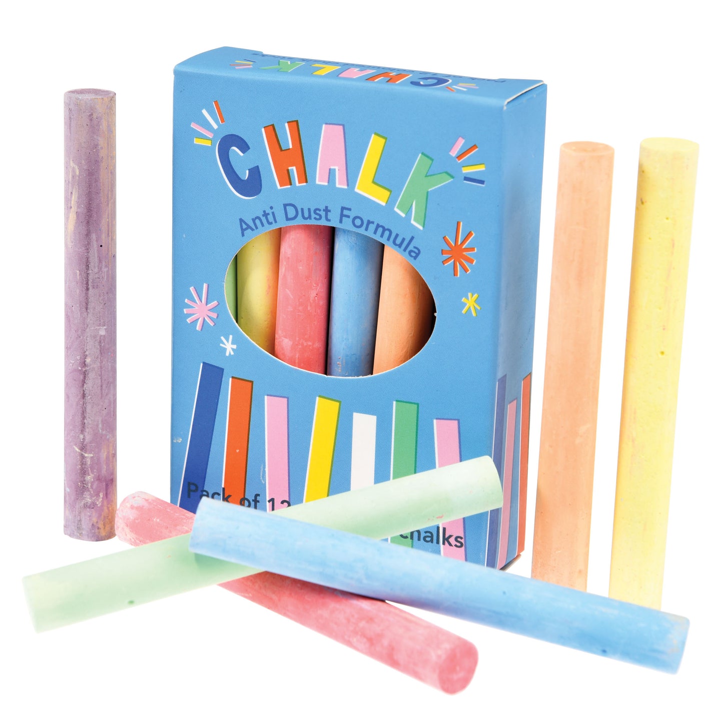 chalk eggs