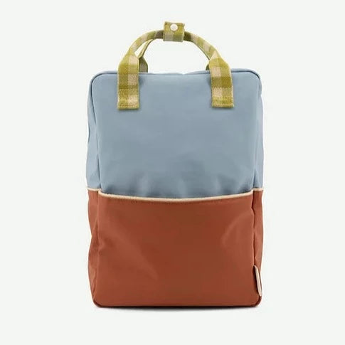 Blue + brown + green Sticky Lemon backpack
