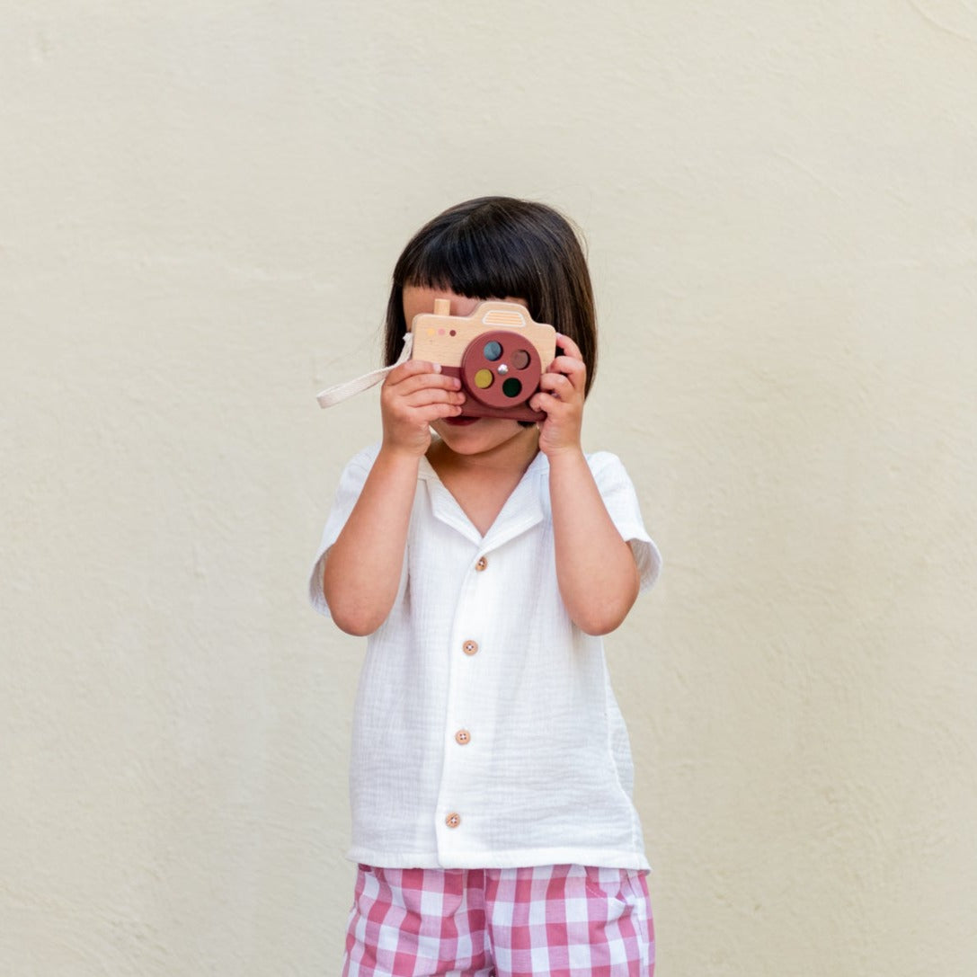 Camisa Infantil Blanca