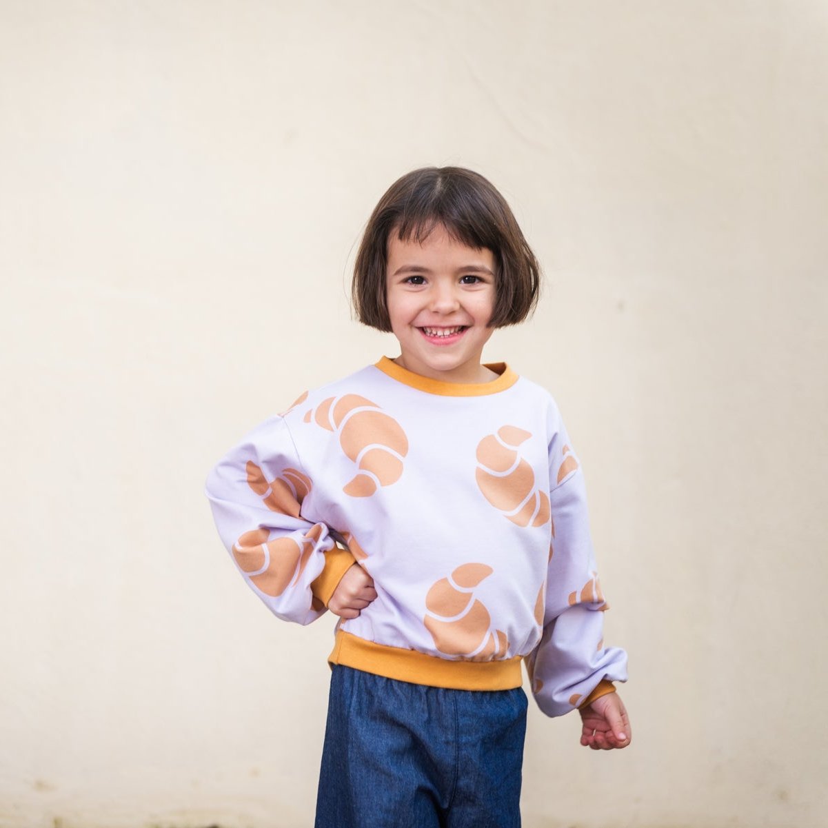 Tricolor children's sweatshirt MTR