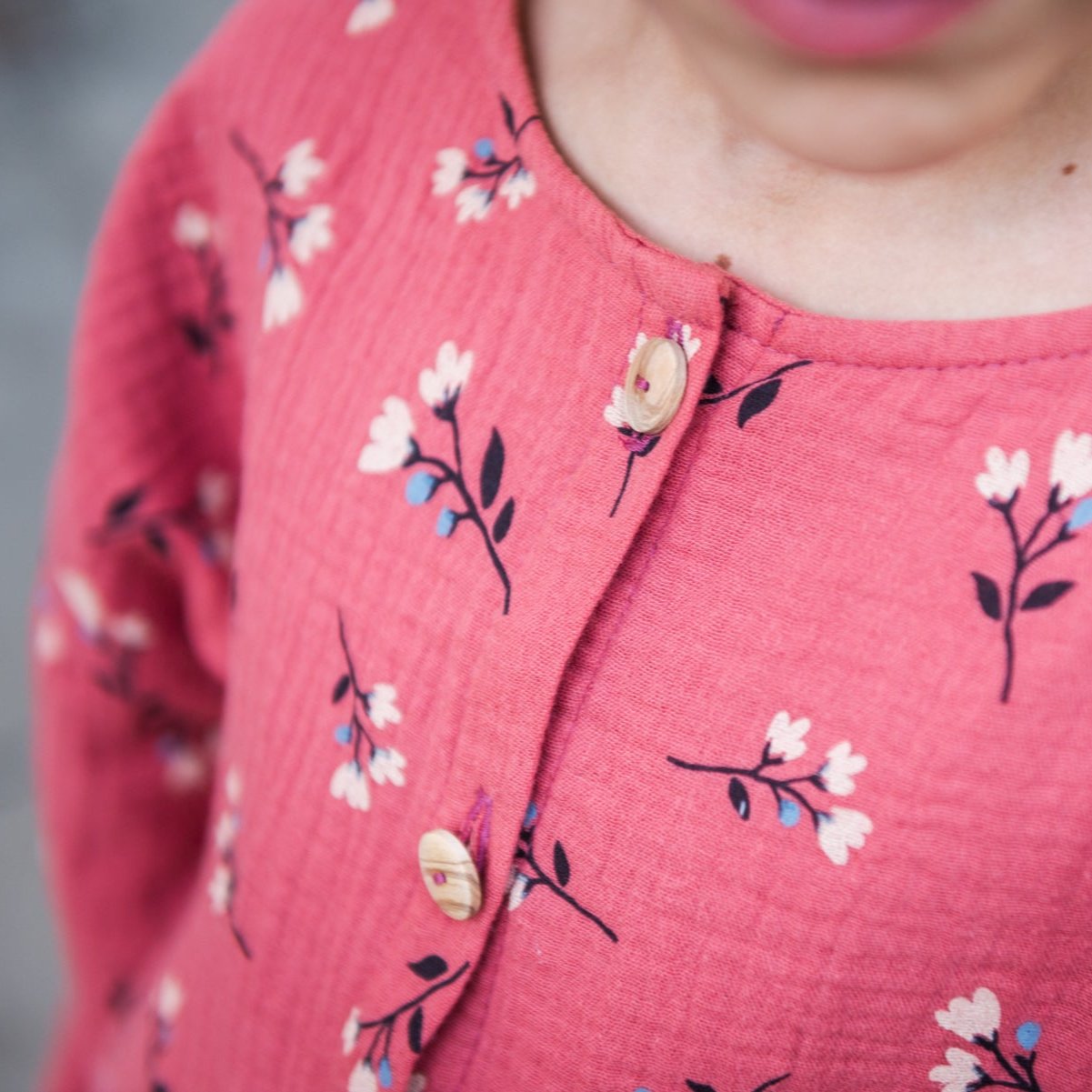 Camisa Infantil Flores