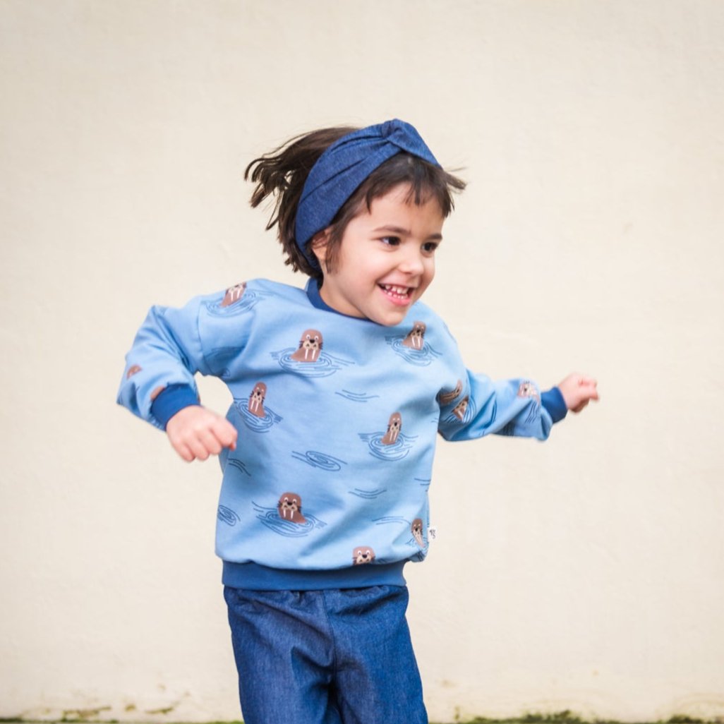 Tricolor children's sweatshirt MTR