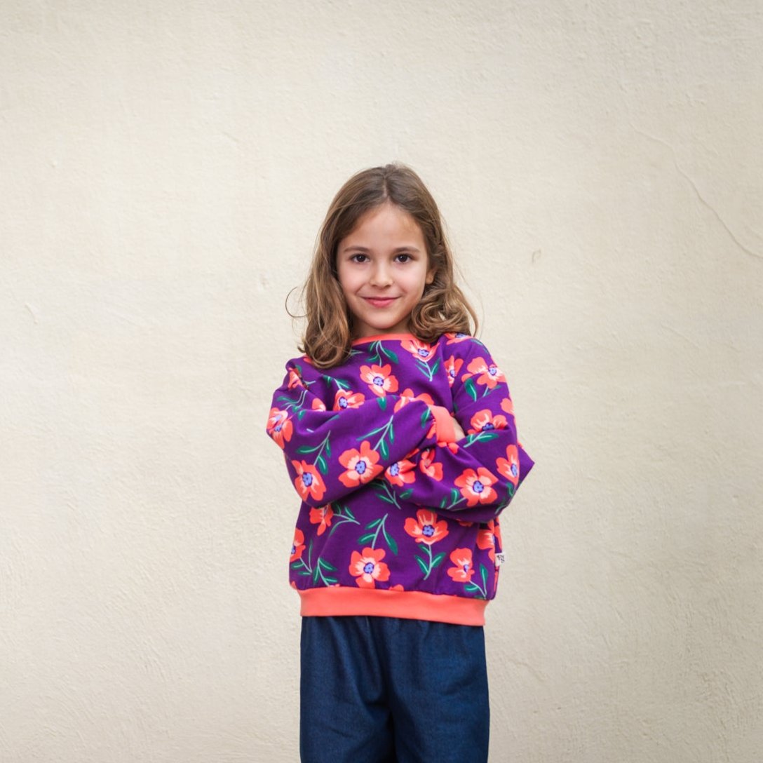 Tricolor children's sweatshirt MTR