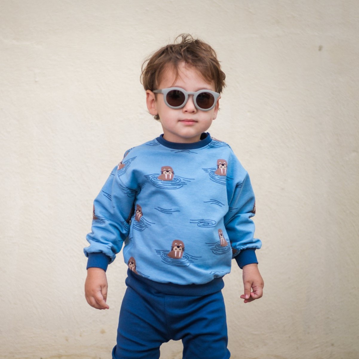 Tricolor children's sweatshirt MTR