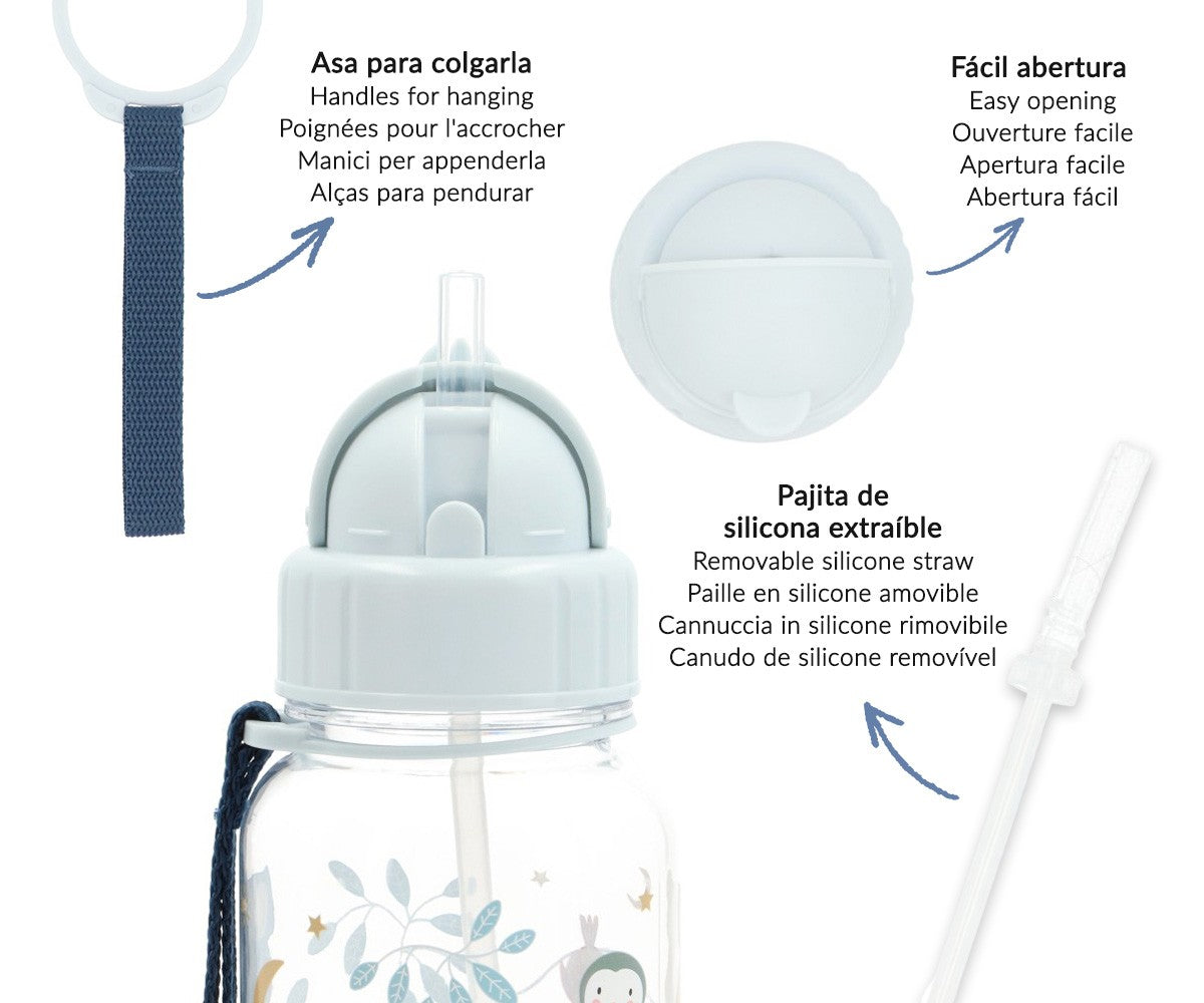 Botella de plástico Magical Forest
