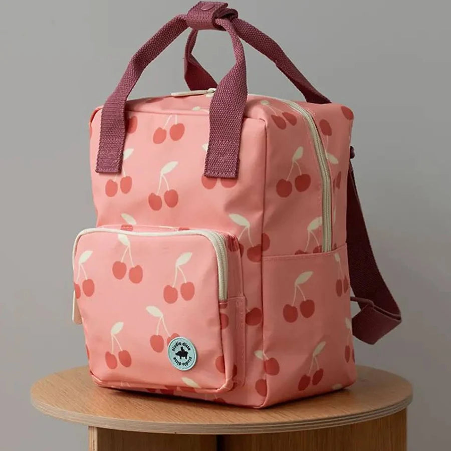 Mochila pequeña Cherries Pink