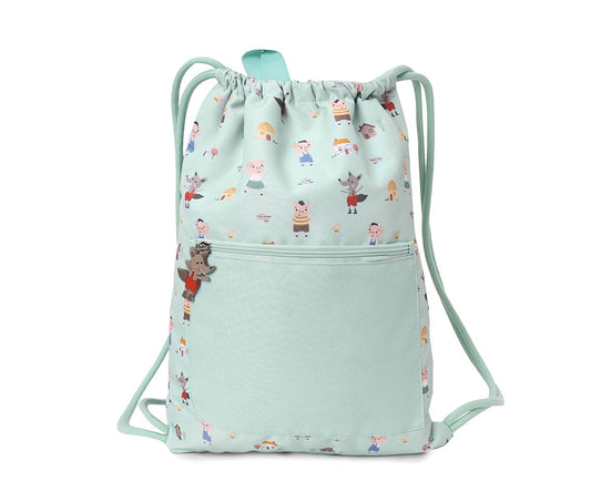 Mochila saco impermeable The Three Little Pigs