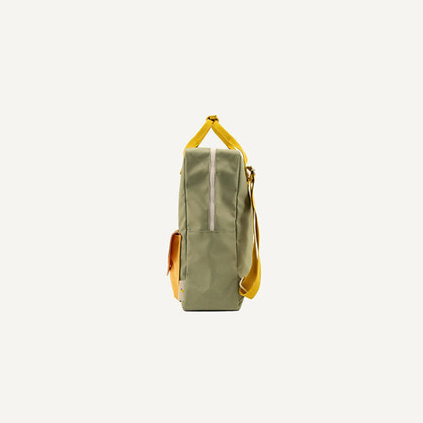 Mochila Grande Sticky Lemon Meet me in the Meadows color Map Green