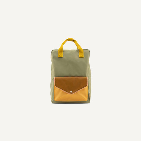 Mochila Grande Sticky Lemon Meet me in the Meadows color Map Green