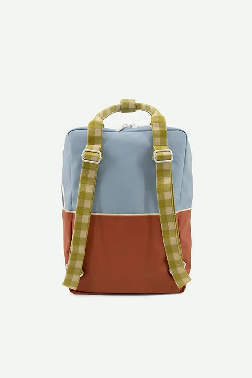 Blue + brown + green Sticky Lemon backpack