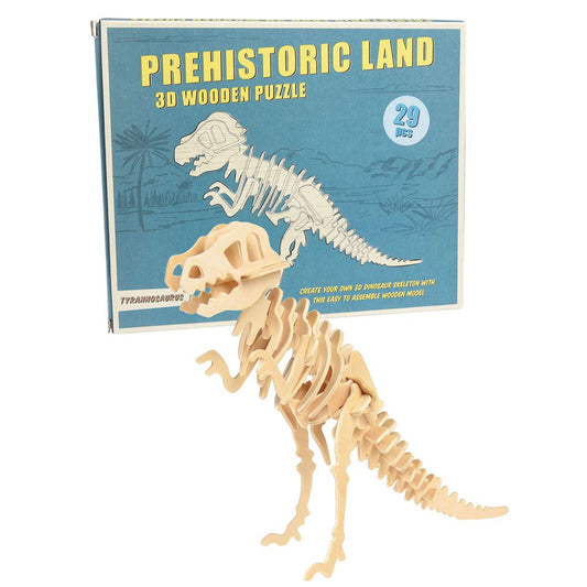 Prehistoric Land puzzle de madera 3D