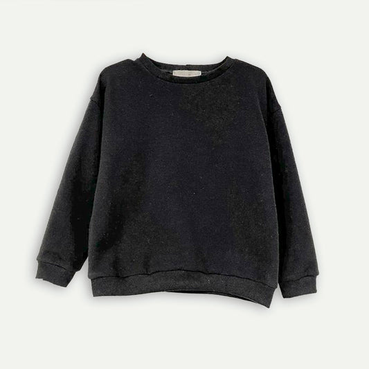 Children's black sweatshirt