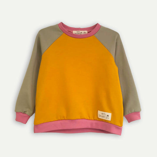 MPR children's tricolor sweatshirt