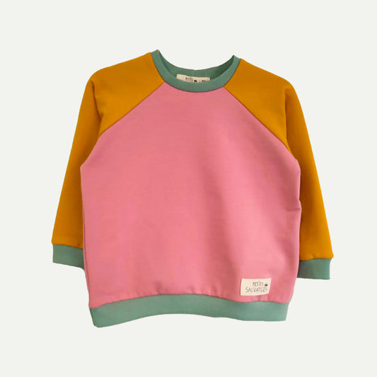 RMT children's tricolor sweatshirt